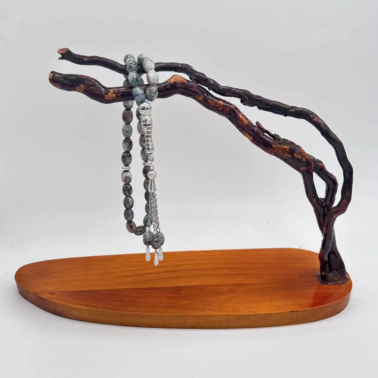 Brazalete de cuentas de oración Tasbih, cuentas de oración musulmana islámica, contador Tasbeeh, cuentas de Rosario Zikr, pulseras de meditación Masbaha para mujeres y hombres