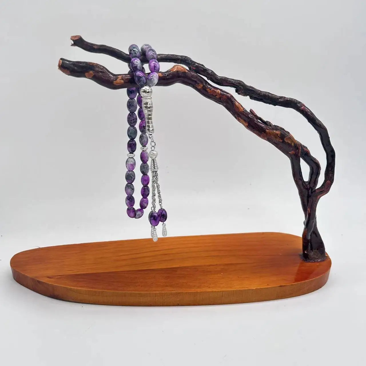 Brazalete de cuentas de oración Tasbih, cuentas de oración musulmana islámica, contador Tasbeeh, cuentas de Rosario Zikr, pulseras de meditación Masbaha para mujeres y hombres