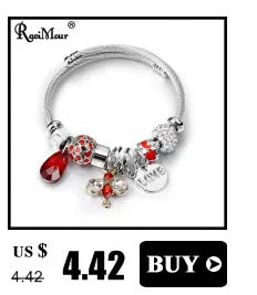 Brazalete de acero inoxidable con letras talladas en ángulo de ópalo para Mujer, Brazalete de amor, joyería, accesorios, 2019