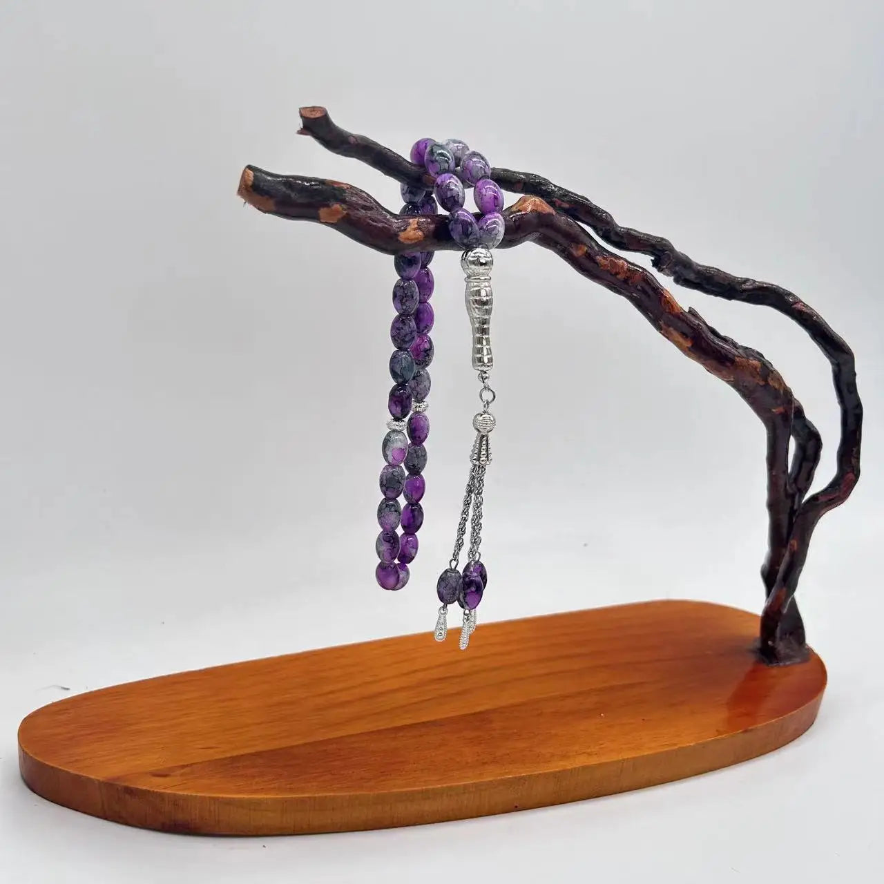 Brazalete de cuentas de oración Tasbih, cuentas de oración musulmana islámica, contador Tasbeeh, cuentas de Rosario Zikr, pulseras de meditación Masbaha para mujeres y hombres