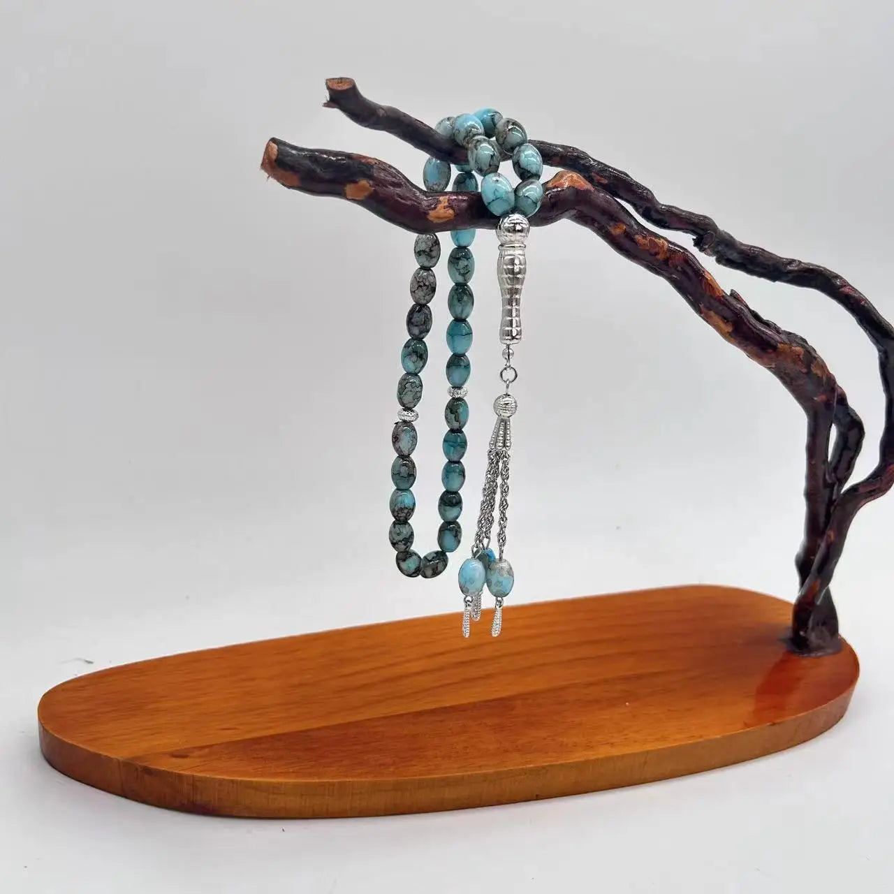 Brazalete de cuentas de oración Tasbih, cuentas de oración musulmana islámica, contador Tasbeeh, cuentas de Rosario Zikr, pulseras de meditación Masbaha para mujeres y hombres