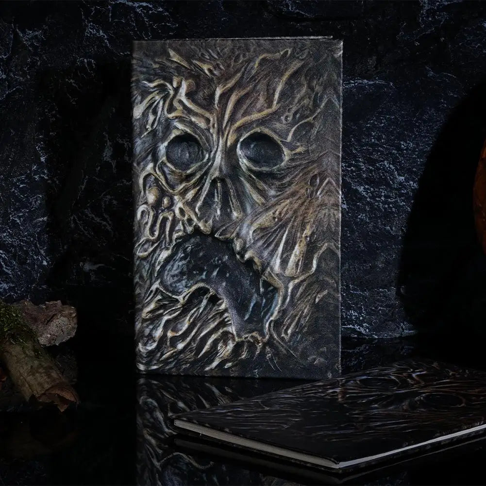 Necronomicon-Libro de magia oscura, accesorio de demonio, mal, Undead, Altar, Ritual, libro para llamar, decoración de escritorio para sala de estar, Halloween, hogar, nuevo