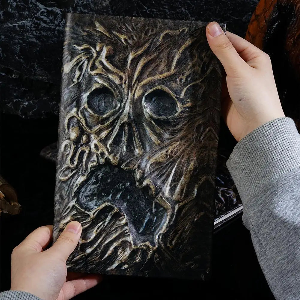 Necronomicon-Libro de magia oscura, accesorio de demonio, mal, Undead, Altar, Ritual, libro para llamar, decoración de escritorio para sala de estar, Halloween, hogar, nuevo