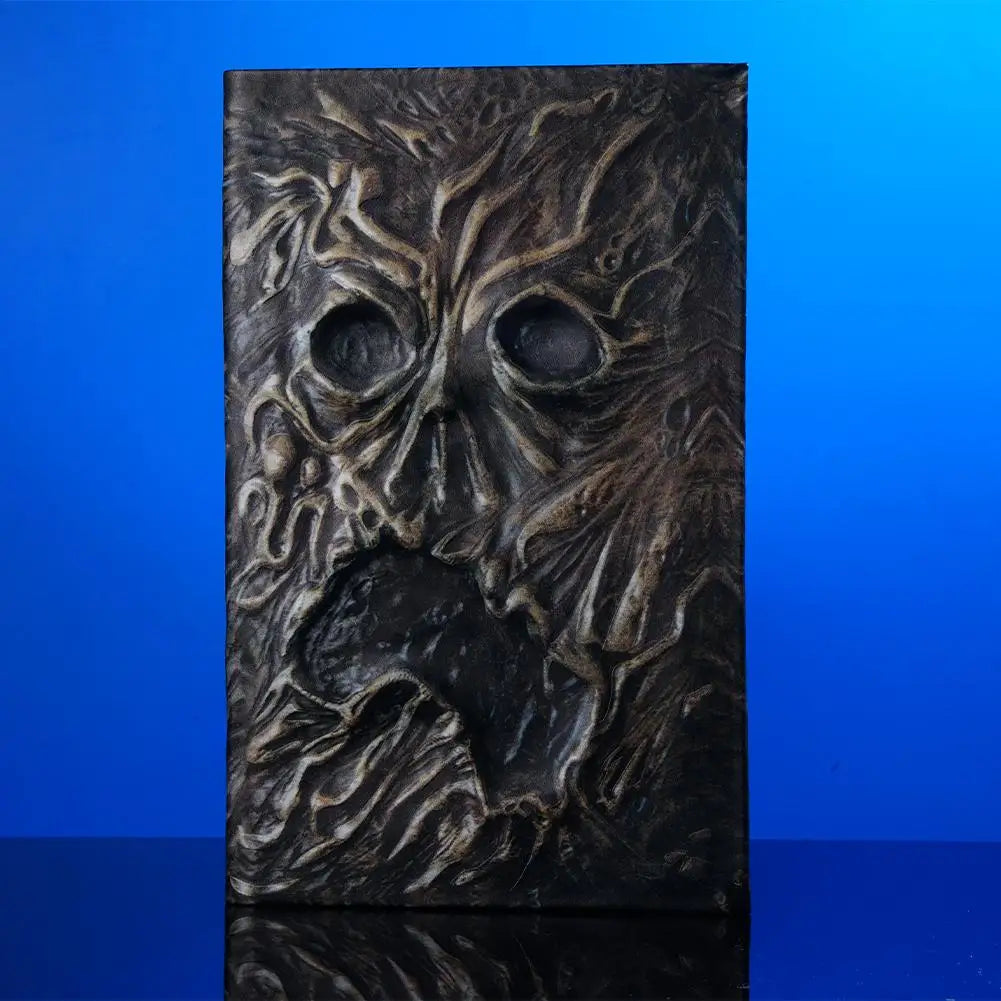 Necronomicon-Libro de magia oscura, accesorio de demonio, mal, Undead, Altar, Ritual, libro para llamar, decoración de escritorio para sala de estar, Halloween, hogar, nuevo